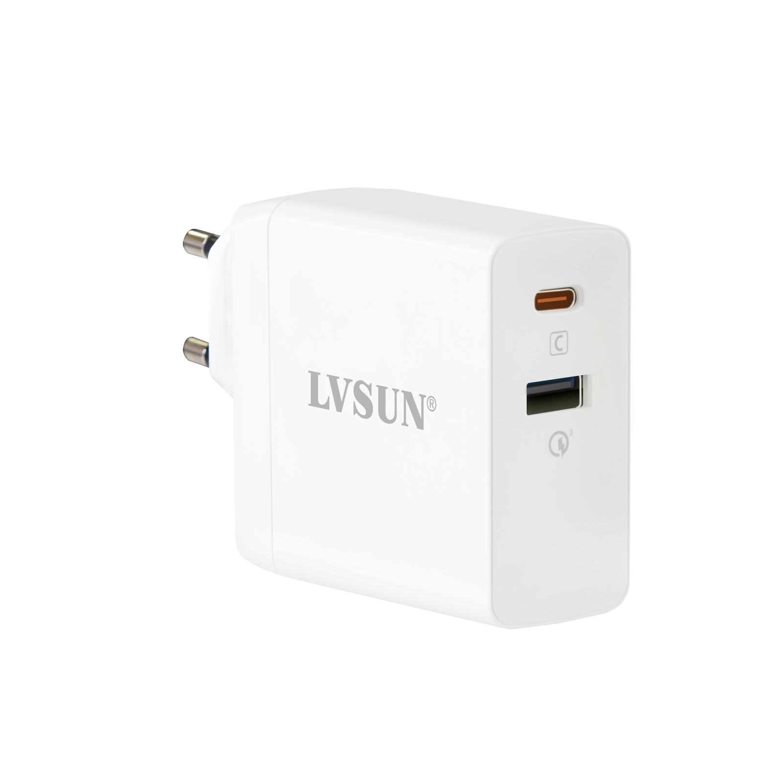 龙威盛 142W 1C1A 双口戴尔130W USB‑C墙充适配器 PD多口充电器 LS-G142D-1C1A — view 1