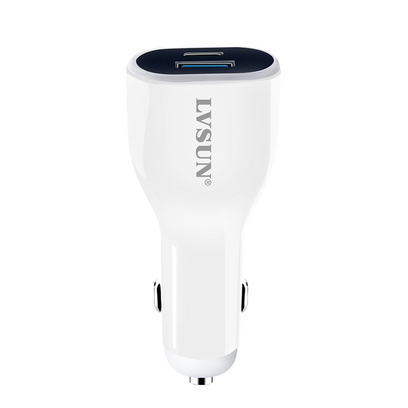 龙威盛 100W USB-C 大功率车载充电器  PD快充 LS-CR100 — view 1