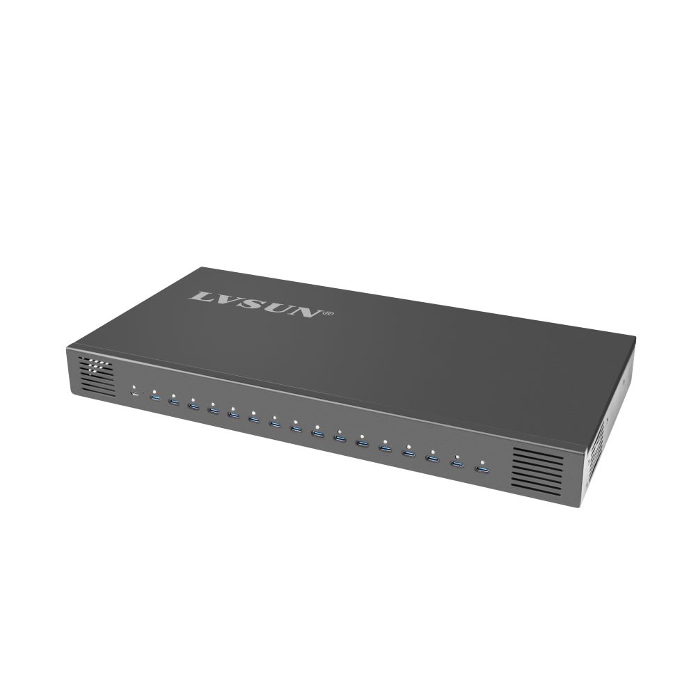 350W 16口 USB-C 充电站 充电模块 适用手机/平板/VR多设备集中充电 LS-C16S-350 — thumbnail 2