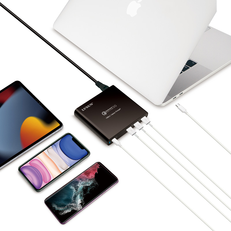 USB-C & QC3.0 万能 笔记本充电器 87W