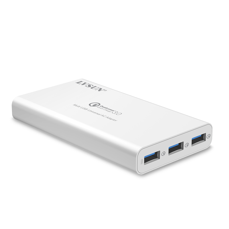 65W 多口USB QC 3.0充电器 LS-Q3U-3A — thumbnail 2