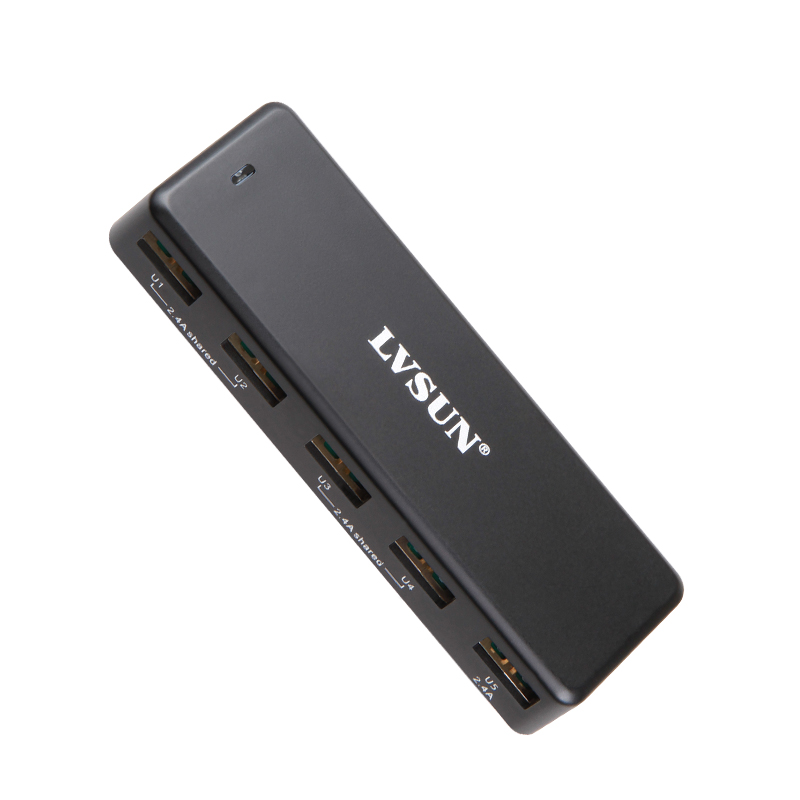 36W 5口USB 车载/壁式充电器 LS-5US — thumbnail 4
