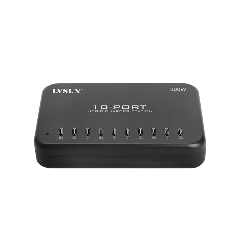 200W 10口USB-C多设备充电器 LS-10U24C-200 — thumbnail 3