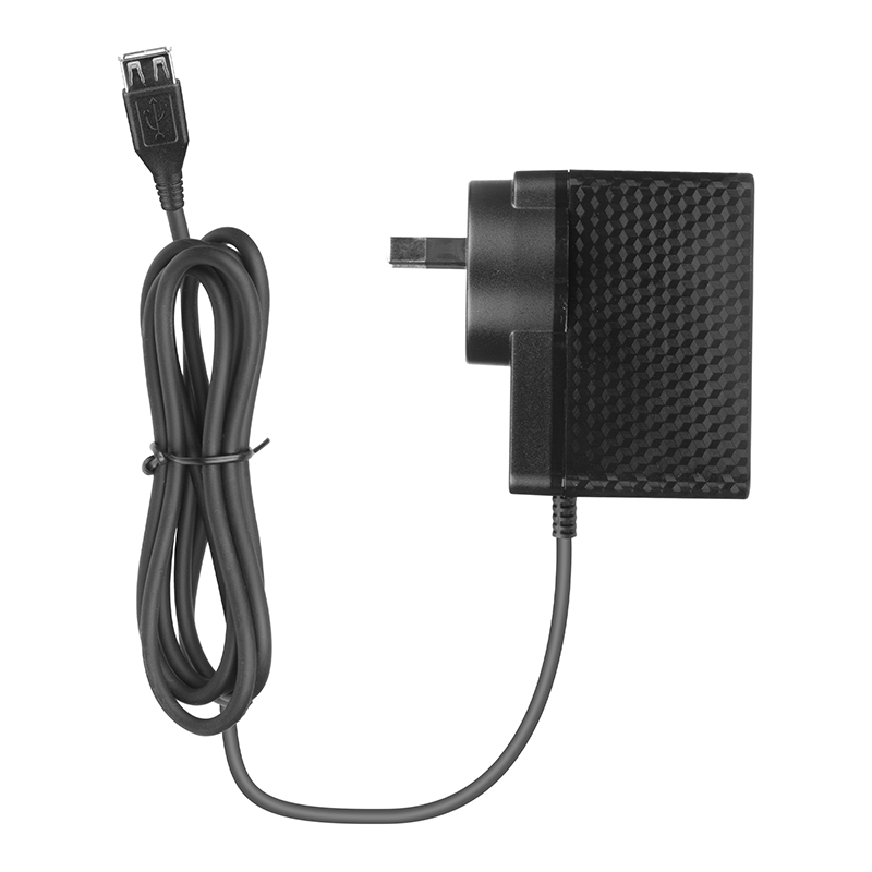 5V 3A 电源适配器 with USB 2.0 Female to Plug Extension 数据线