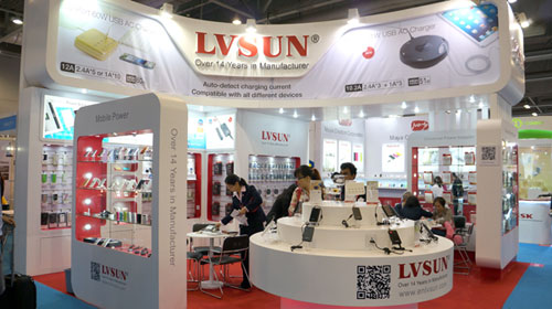 LVSUN龙威盛新品亮相2014香港春季电子展和环球展