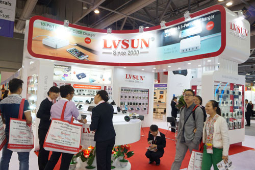 LVSUN龙威盛2015香港秋季电子产品展和环球展完美收官