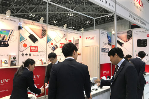 LVSUN龙威盛新品亮相2017日本IT WEEK春季展