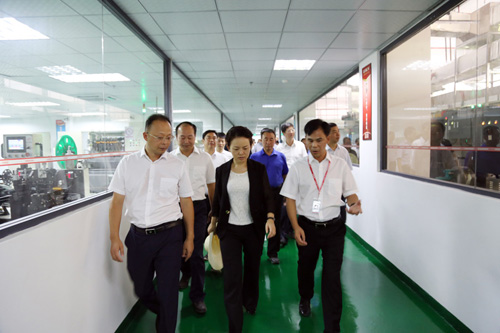 永州市委书记李晖、市长易佳良等领导莅临道县LVSUN龙威盛考察调研