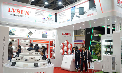 坚持创新—LVSUN龙威盛新品绽放2018香港春季电子展