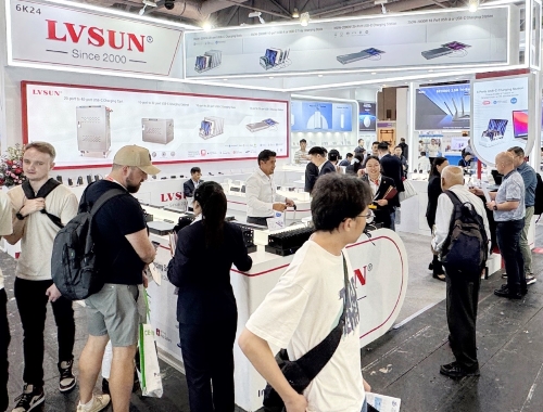 LVSUN塑造充电未来——2025香港春季展风采