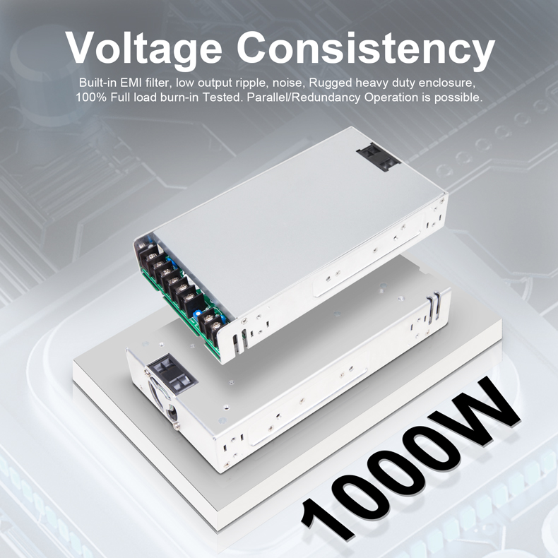 1000W 24V开关电源 工业电源 工控 / LED / UPS/电机专用 LS-1000-24