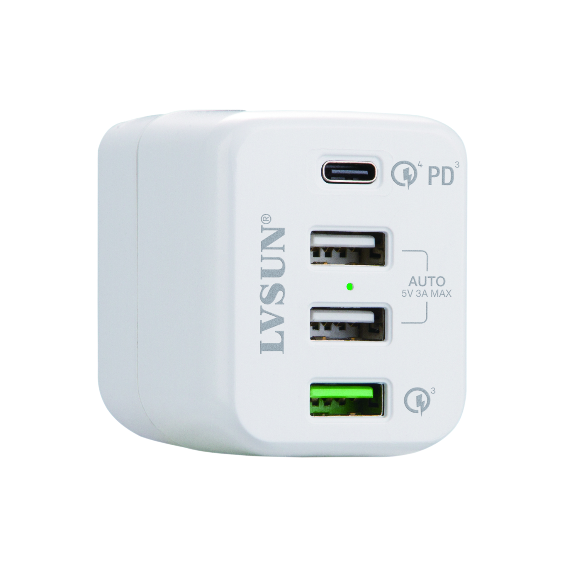 USB-C 4口旅行充电器 LS-4UHP