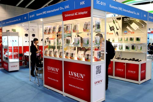 LVSUN龙威盛位于HK TDK的展位
