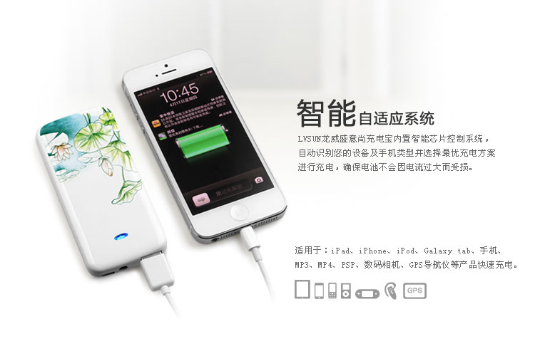 Yishang Art Power Bank – Lovebirds LS-B400 — thumbnail 8