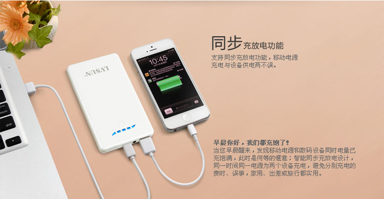 Ultra-Slim Power Bank LS-B801 — thumbnail 10