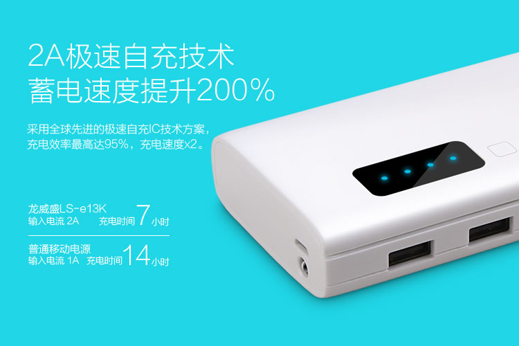 LVSUN Smart Power Bank LS-e13K — thumbnail 5