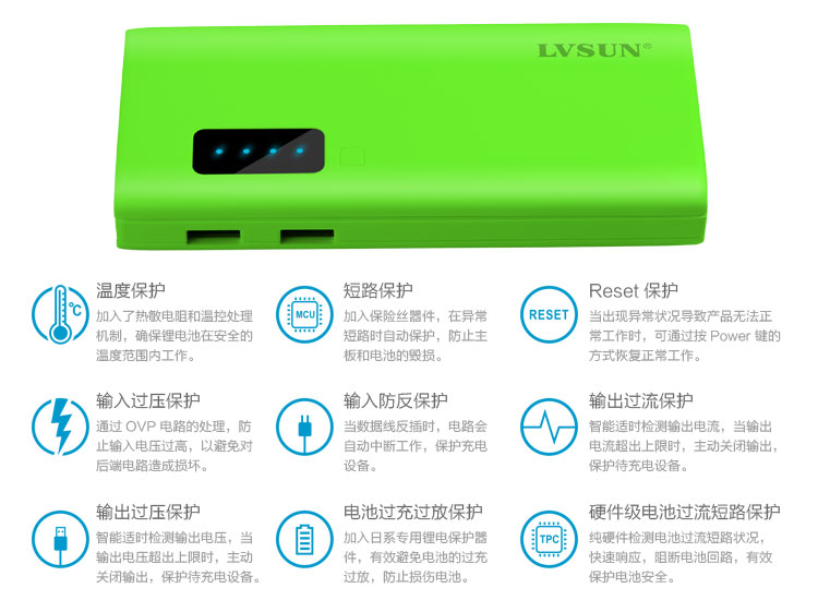 LVSUN Smart Power Bank LS-e13K — thumbnail 7