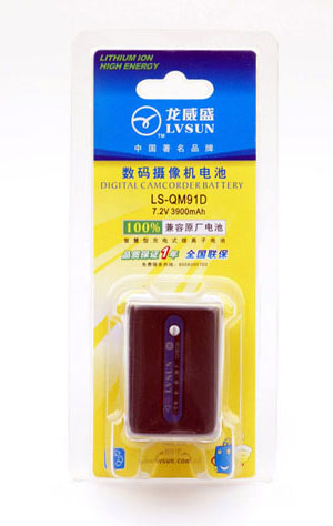 摄像机电池 LS-QM91D