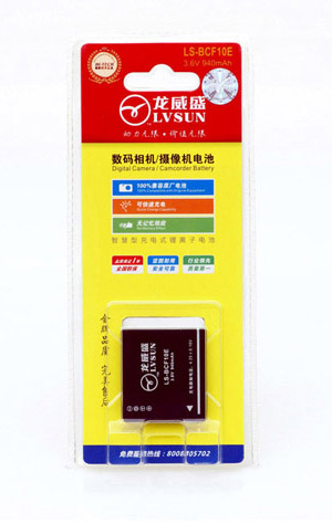 数码相机电池 LS-BCF10E/BCG10G — view 1