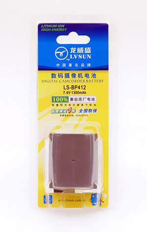 数码摄像机电池 LS-BP412