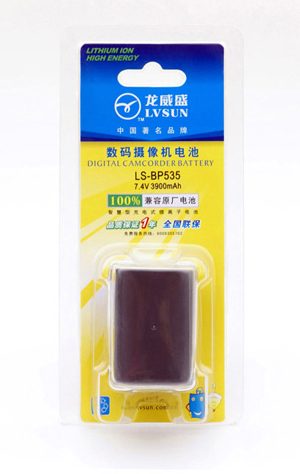 数码相机摄像机电池 LS-BP535