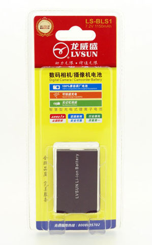 数码单反相机电池 LS-BLS1