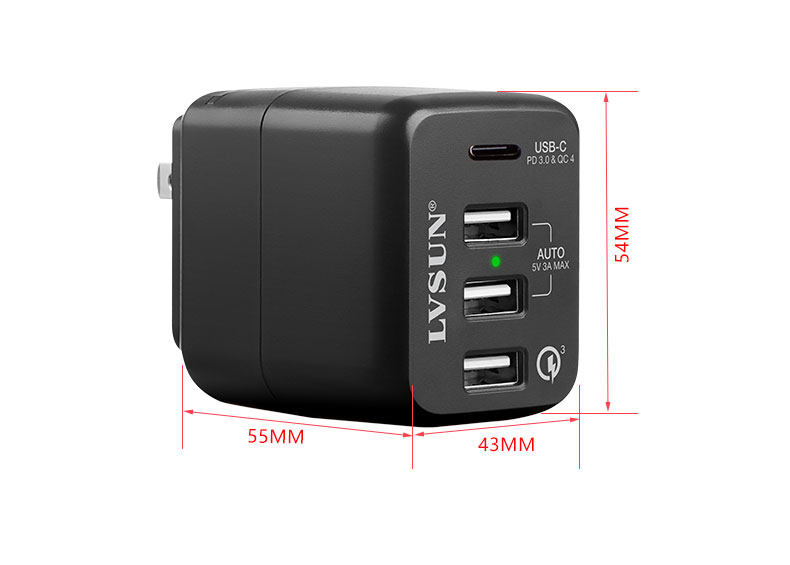 USB-C多口充电器 LS-4UHP — thumbnail 6