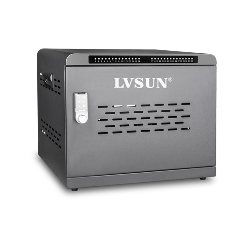 700W 32口 USB-C多机位充电柜 平板手机集中充电存储一体机 带密码锁 LS-MS32S-2T-1L-700